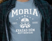 Moria Khazad-Dûm T-Shirt: Lord of the Rings, D&D Gift