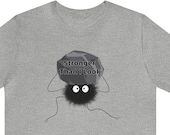 Stronger Than I Look, Soot Sprite, Anime Lover Gift, Anime Shirt, Gift for Anime Lover, Gift for Anime Fan, Gym Shirt, Cool Anime Shirt