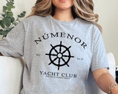 Númenor Yacht Club Shirt: Tolkien Fantasy Tee