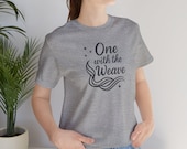 One with the Weave T-Shirt: Mystical Wizard Dungeon & Dragons Tee