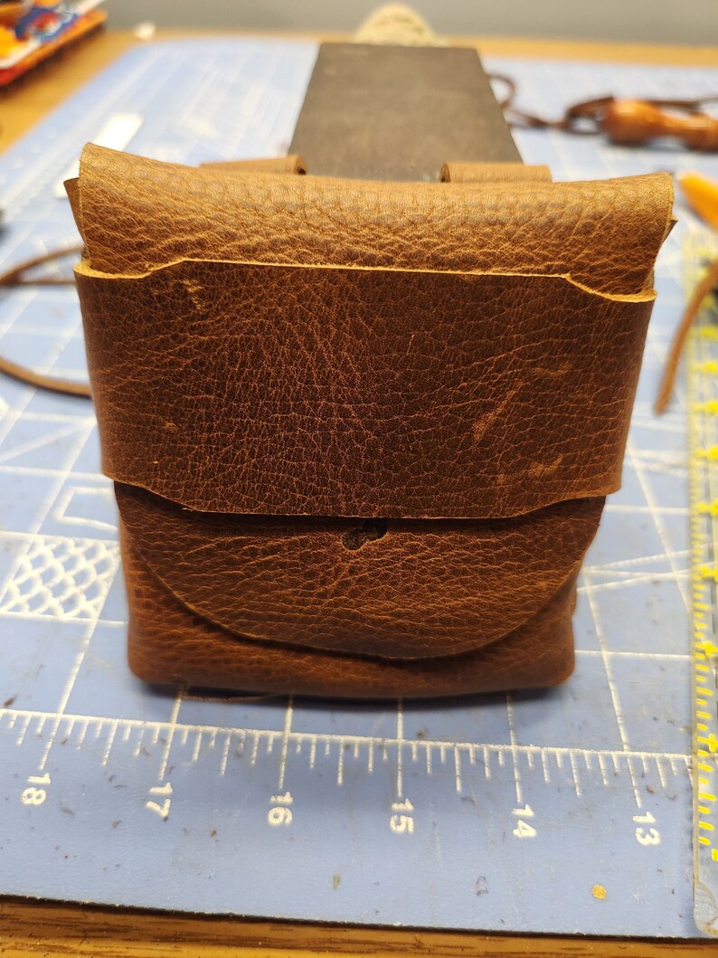 No Sew Leather Belt Pouch Pattern, Pouch Bag Pattern, Bag Pattern, Larp ...