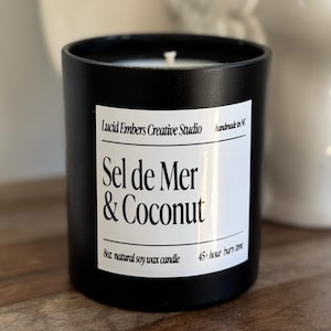 Handmade 100% Soy Wax Candles with wooden lid | Perfect for your home, or gifts!