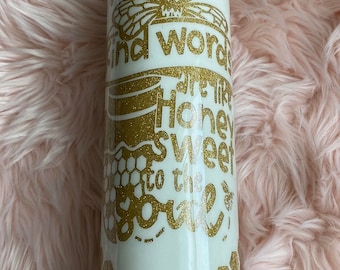 Sweet honey tumbler