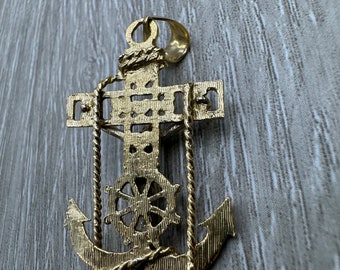 Gesegnete Jesus Christus Anhänger * 10 K/14k/18k Weiß, Gelb, Rose