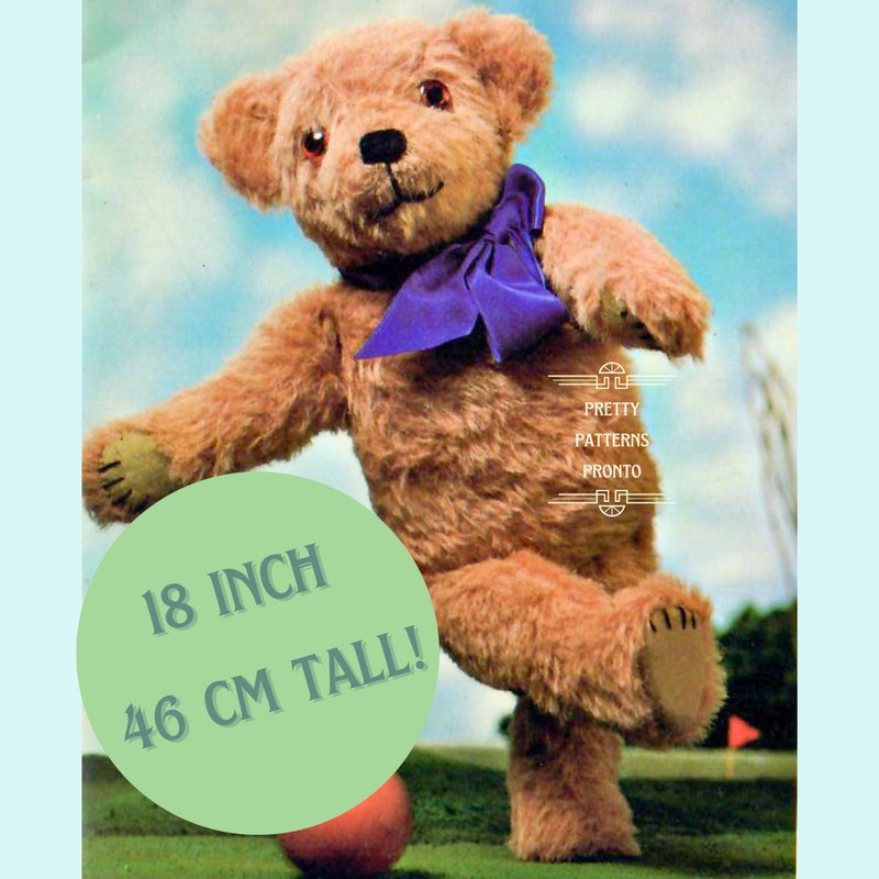 Large Bear Pattern - Etsy