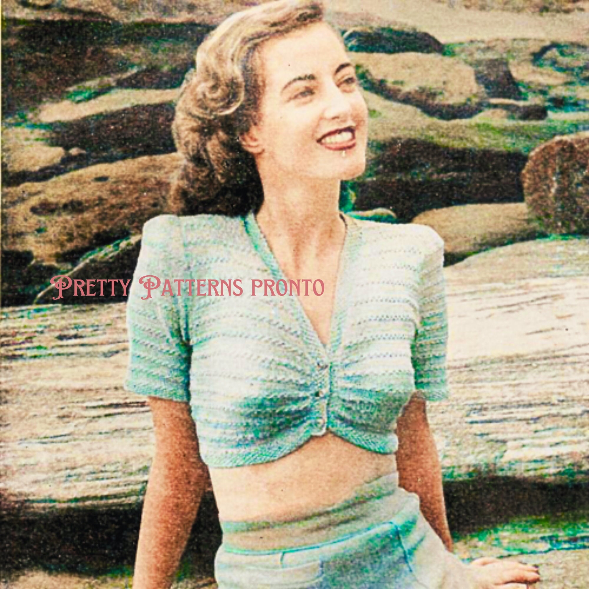 VINTAGE - ▪️40’s【FASHION HILL】VINTAGE KNIT This item is unavailable - Etsy