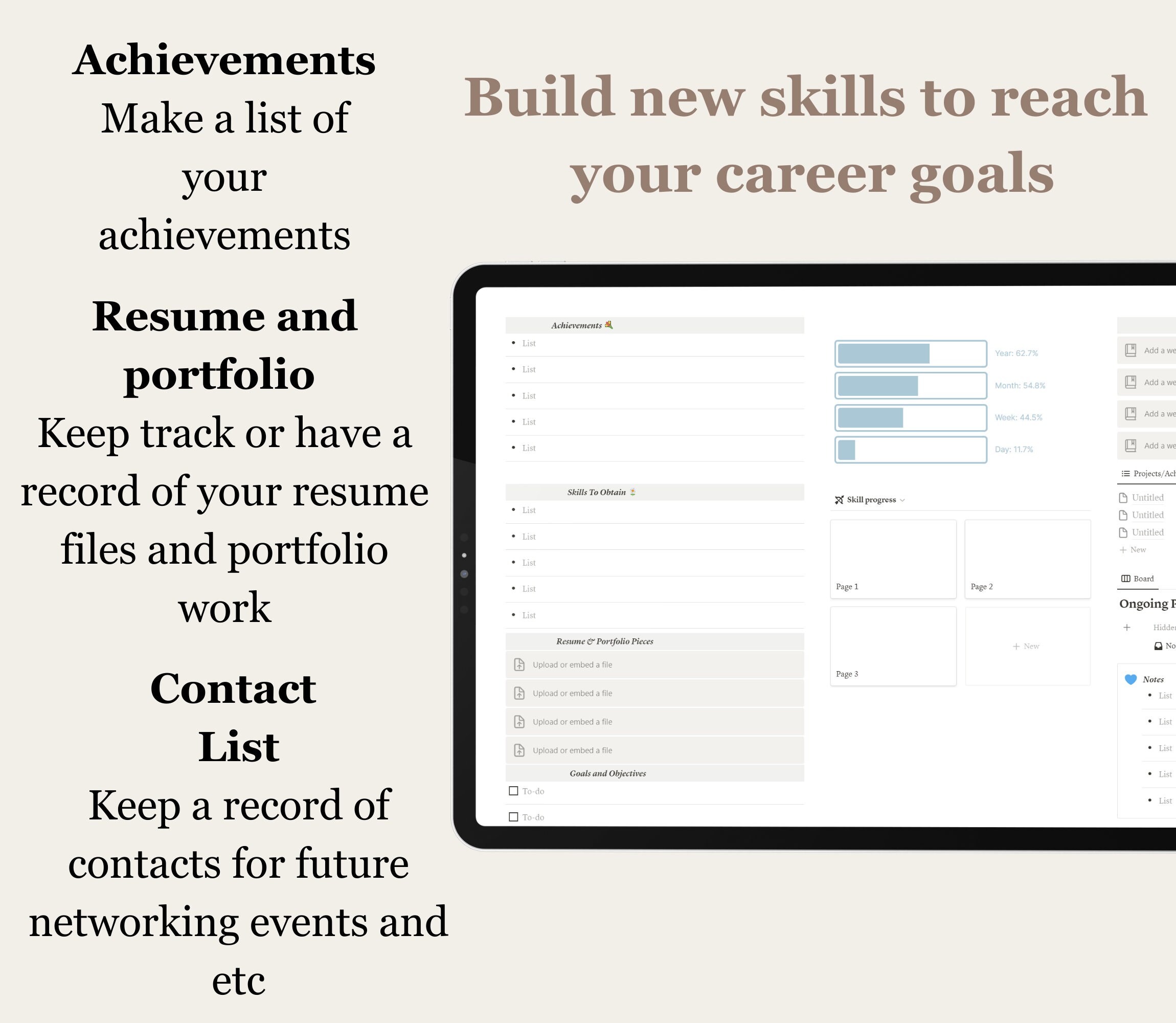 Notion Template Habit Tracker All in One Template Notion 2023 Digital ...