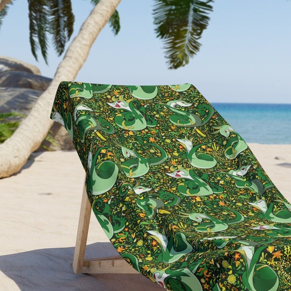 Serperior Towel & Serperior Beach Towel