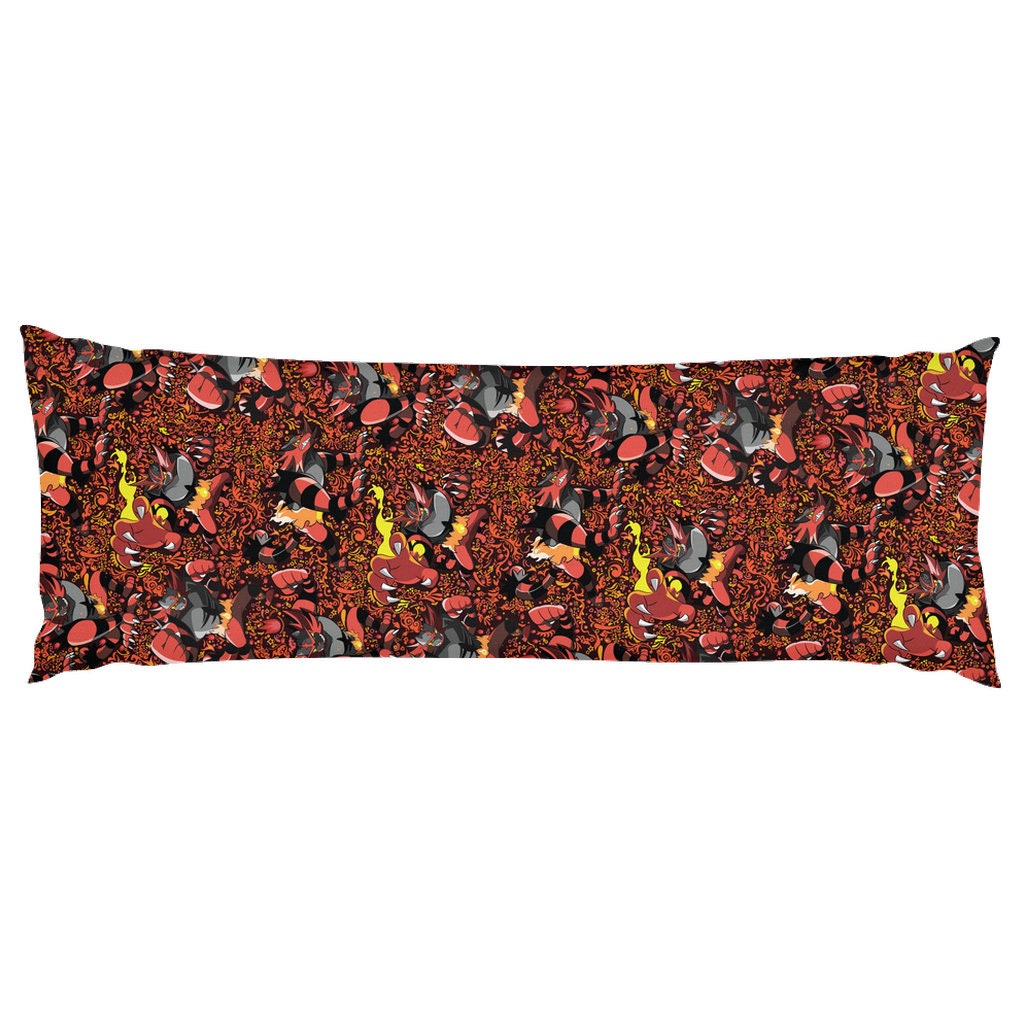 Incineroar Body Pillow Incineroar Pillow & Incineroar Body Pillow - Etsy