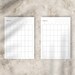 Printable Blank Monthly Calendar Portrait Monthly Calendar PDF & PNG ...