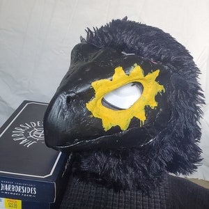 Fully furred dino mask &quot;sundew&quot;