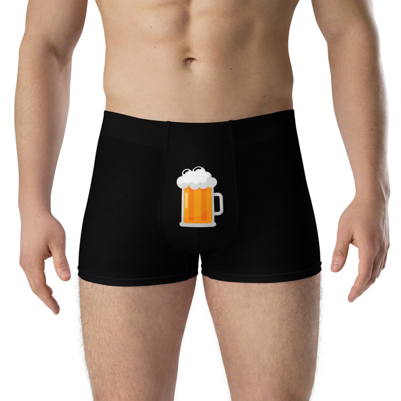 Men's Comfort Boxer Briefs - Funny Stag Bachelor Beer Entertaining Breathable Underwear for Ultimate Comfort Gift for Him