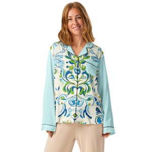 Women’s long sleeve pajama top