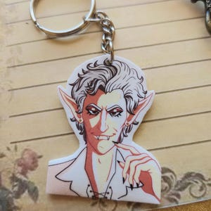 BG3 Astarion Mini Keychain Charm