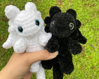 Crochet Baby Dragon Plushie
