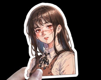 Asa Mitaka // WAR DEVIL - Chainsaw Man Sticker