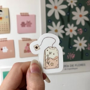 Sticker Autocollants Sachet de thé Magique | Sticker Magic Tea