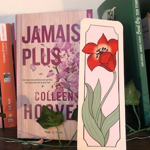 Flower bookmark | Bookmarks flowers | cottagecore | Art printing