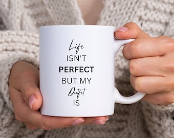 Funny coffee mug, gift for her, stylish coffee mug, home decor, kitchen decor, best friend gift