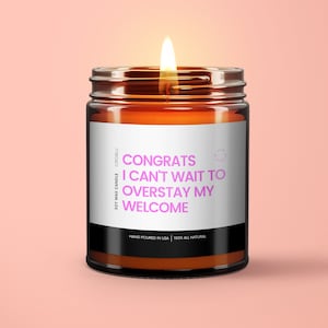 Nieuwe House Gag Gift Inwijdingsfeest cadeau Sluitingsgeschenken Nieuwe Apt Gag Gift Huiseigenaar Gift Nieuwe Appartement Gift Nieuwe Apt Home Gift Thug Candle