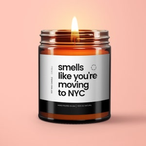 NYC gift for friend Moving To NYC Gift New York City Moving To New York Friend Moving To Going Away Gift Gift For Him