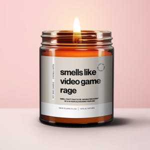 Funny Smells Like Video Game Rage Funny Gamer Gift Gift for Video Game Player Gaming Gift Gamer Gift Video Game Gift Video Game Player Gift