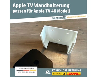 Apple TV 4k Wandhalterung/TV-Halter / 3D Druck