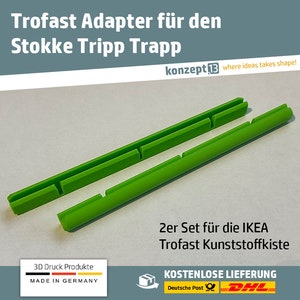 Stokke Tripp Trapp Trofast adapter for IKEA plastic box / 3D printing