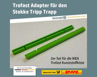 Stokke Tripp Trapp Trofast Adapter for IKEA Plastic Crate / 3D Printing