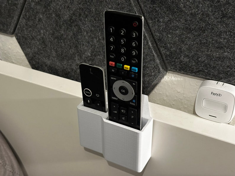 IKEA MALM holder for your remote controls / headboard holder image 2