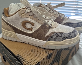 SOHO Coach Women Brown Sneakers