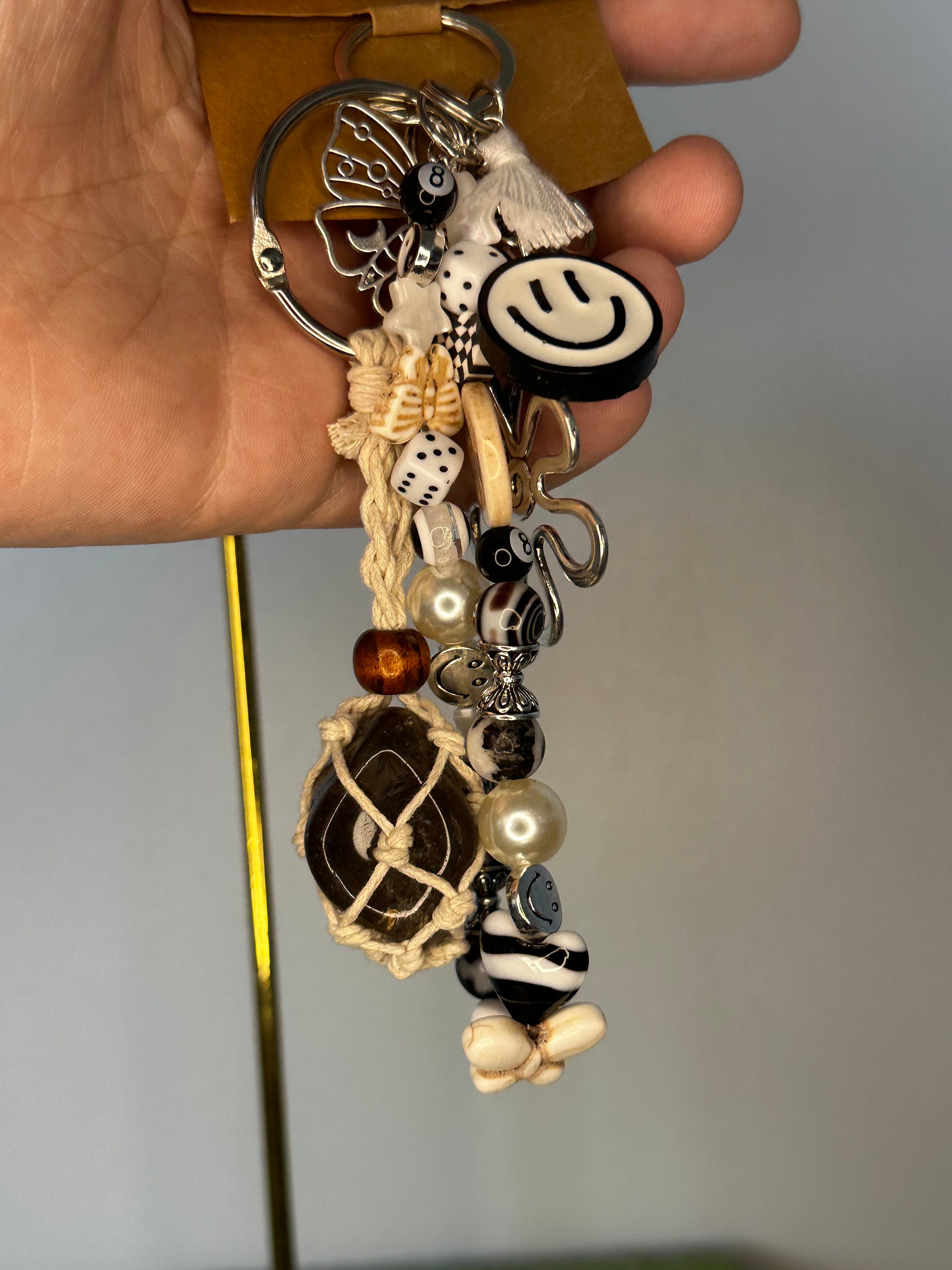 Found Objects™ Multicolor Key Charms by Bead Landing™