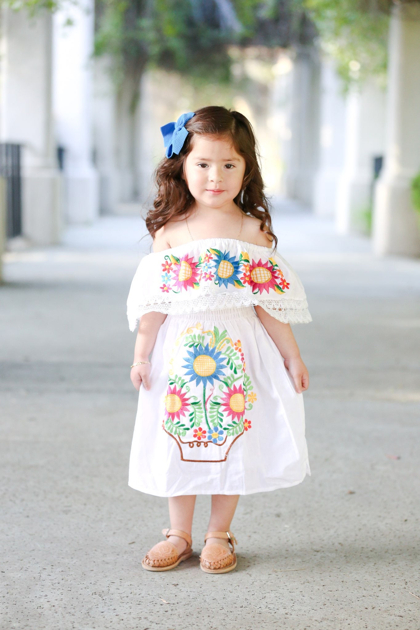 For Girls Baby Girl Mexican Embroidered Dress Mexican Baby Dress White Otomi Mexico Mexican Fiesta Dresses For Girls Baby Girl Mexican Embroidered Dress Mexican Baby Dress White Otomi Mexico Mexican Fiesta Dresses
