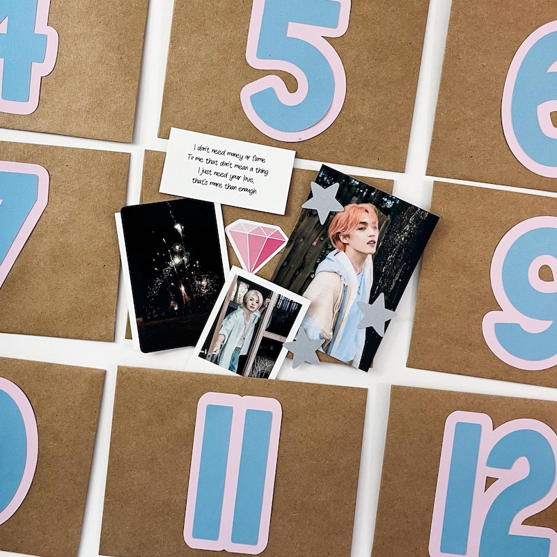Kpop Advent Calendar Etsy