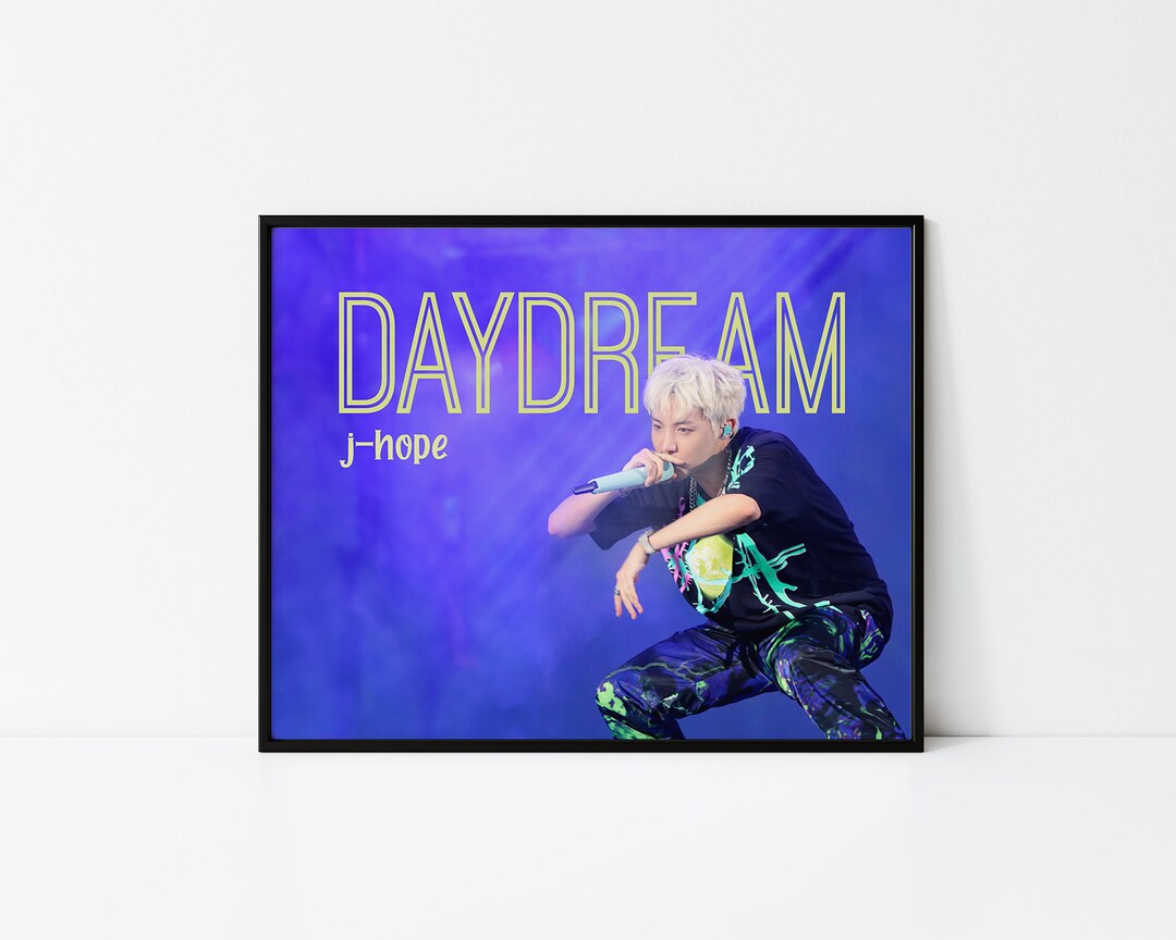 Jhope Daydream Poster | Hope World Album | Jung Hoseok | Print - Etsy