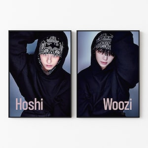 HxW Beam Poster  Hoshi Woozi | Album Duo Print Set