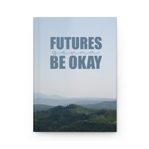 Yoongi DDAY Hardcover Notebook | Futures Gonna Be Okay | Suga Agust D Journal Ruled Line
