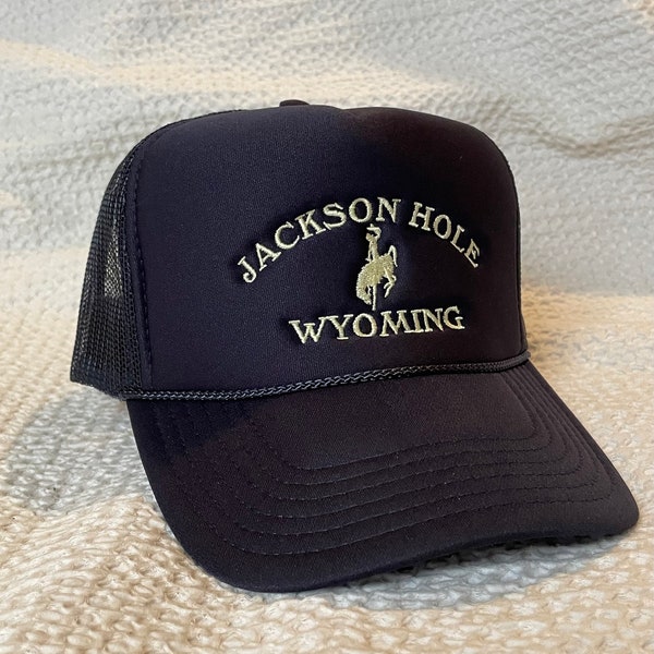 Jackson Hole Wyoming Trucker Hat