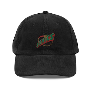 Seattle Supersonics &quot;Sonics&quot; Vintage Corduroy Cap