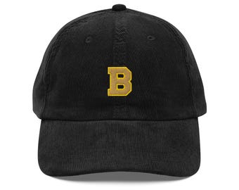 Boston Bruins 'B' Vintage Cord-Kappe