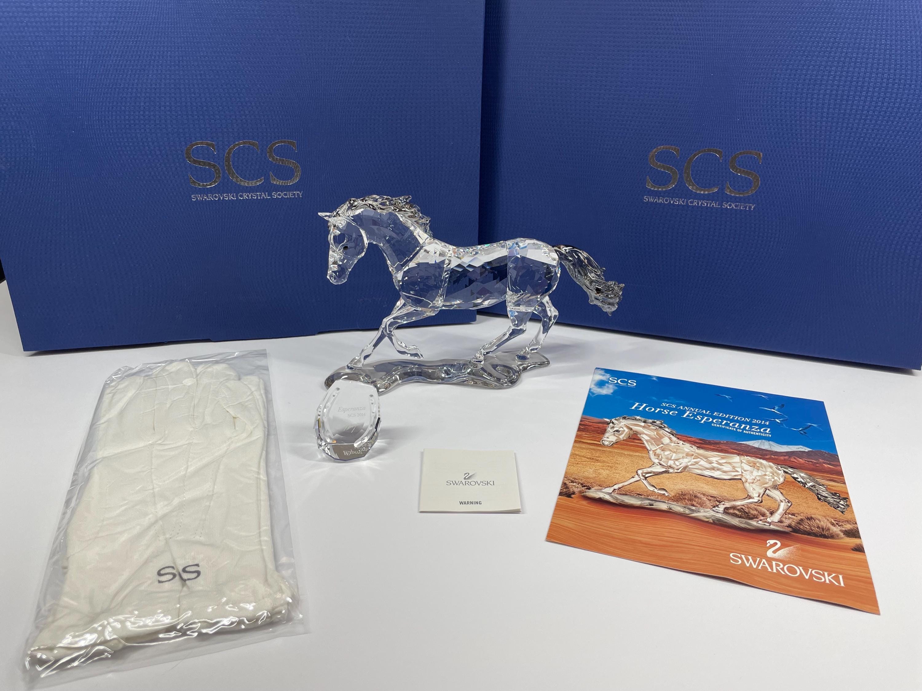 Swarovski horse - Etsy 日本