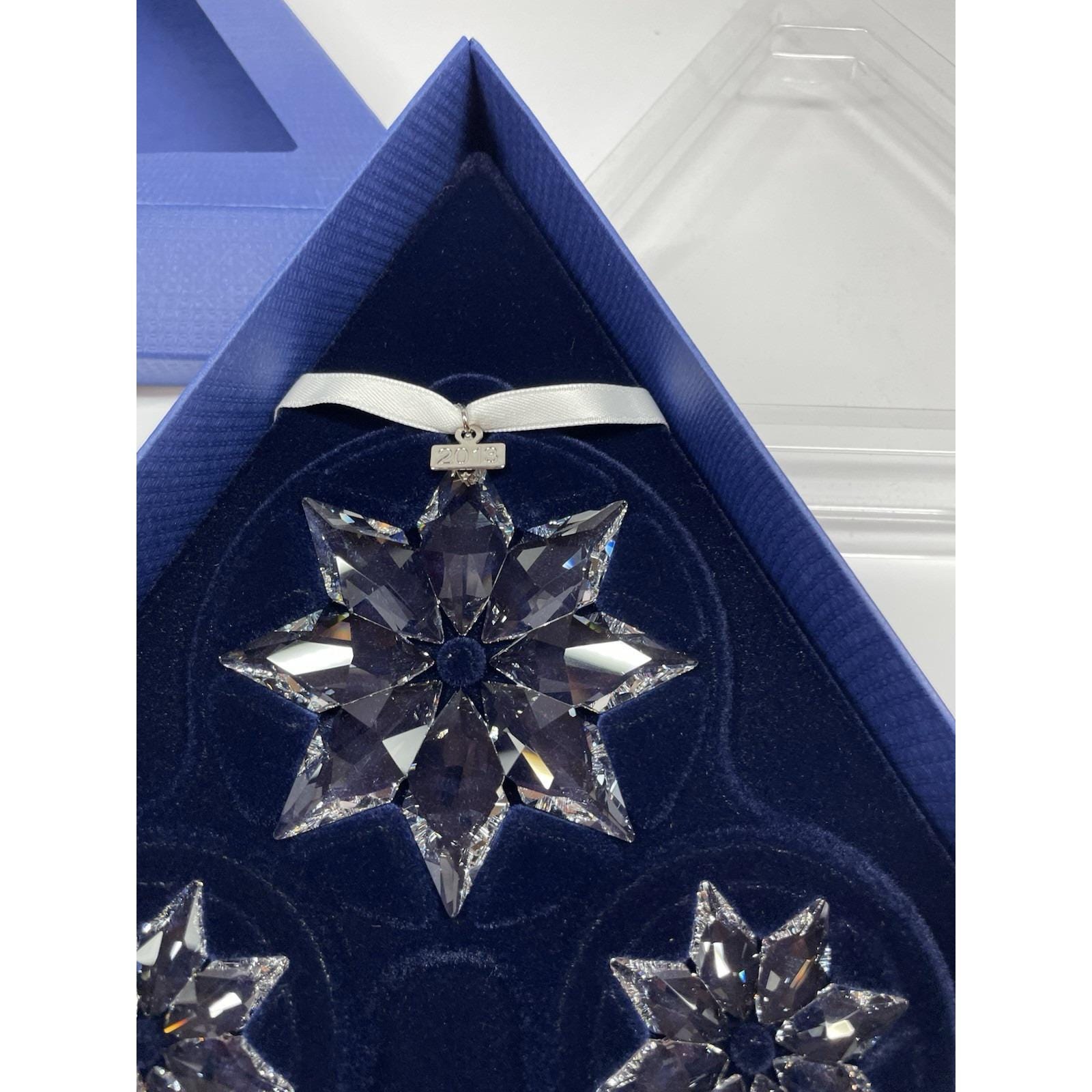 美品 未使用 SWAROVSKI クリスマス オーナメント 2013 クリスタル 楽天市場】スワロフスキー 2013年 限定品 スノーフレーク