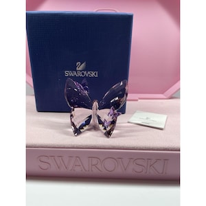 Swarovski Crystal Figurines Butterfly - Etsy