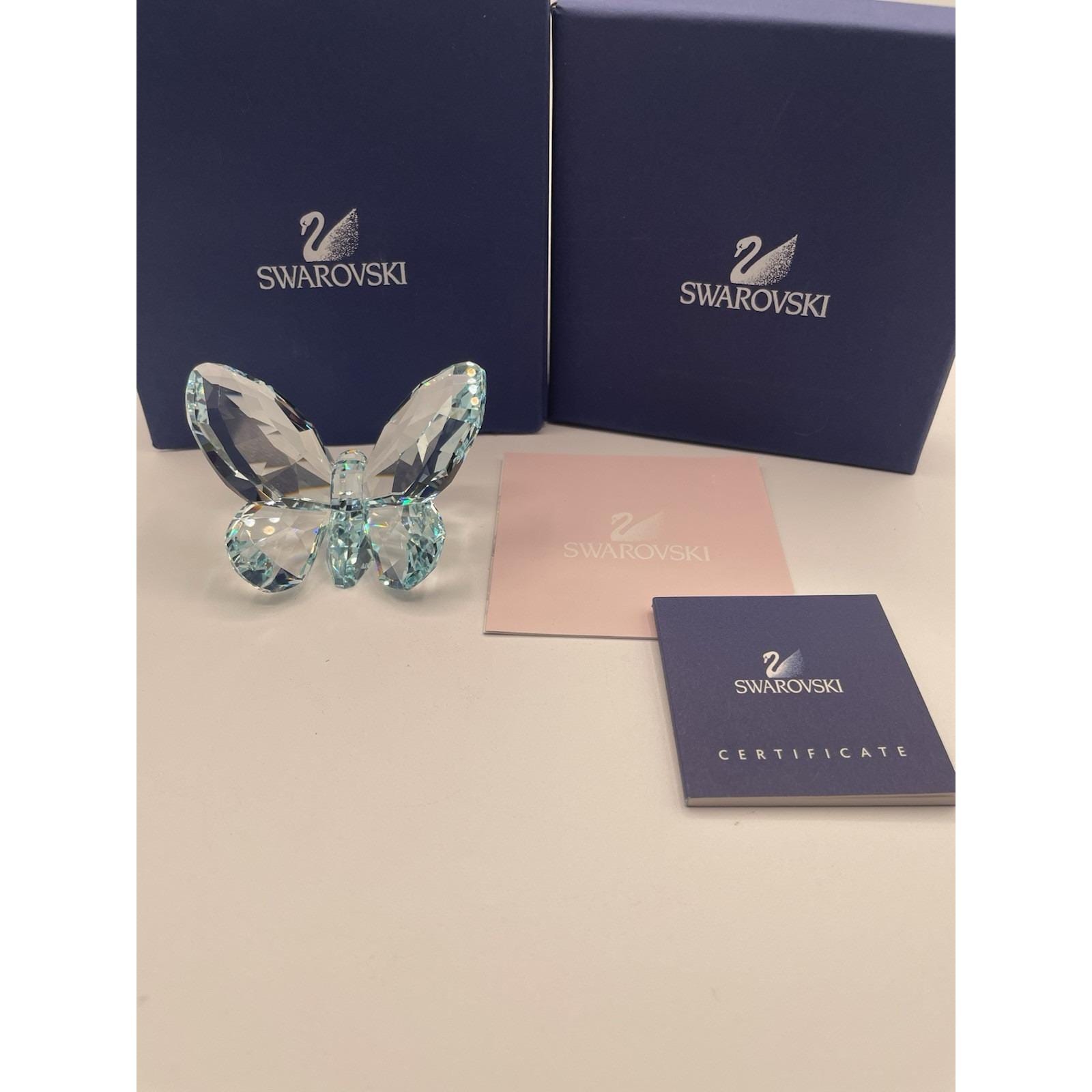 SWAROVSKI スワロフスキー 蝶 Butterfly Azore ブルー SWAROVSKI スワロフスキー 蝶 Butterfly Azore ブルー