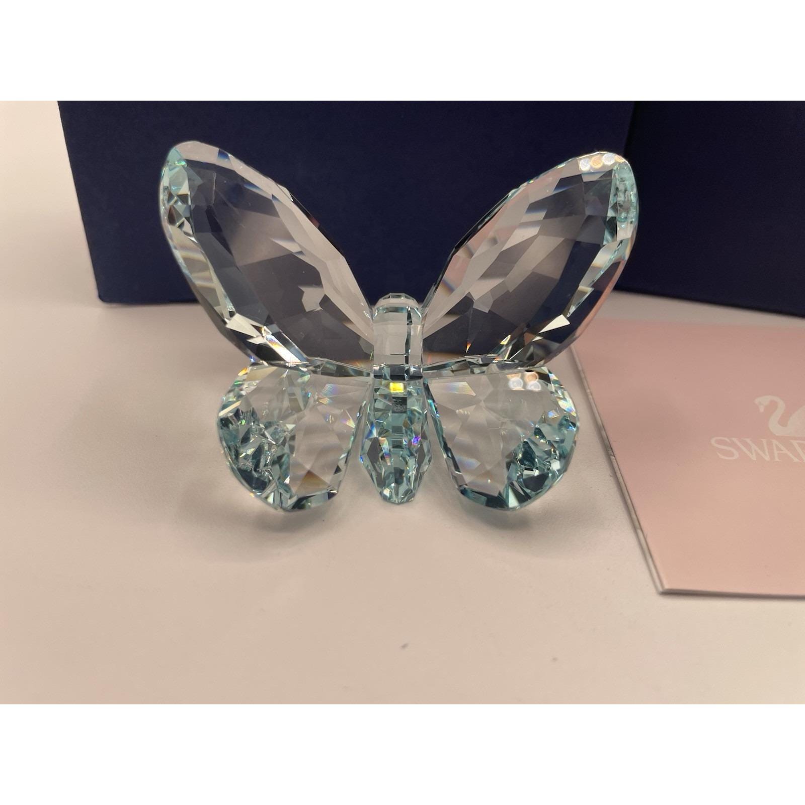 SWAROVSKI スワロフスキー 蝶 Butterfly Azore ブルー SWAROVSKI