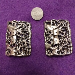 early 1900&#39;s silver shoe buckles
