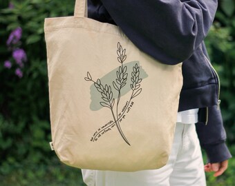 Matthew 6:30 Christian Tote Bag - Christian Gifts for Her Church Bag