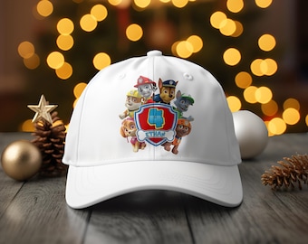 Personalized Patrol Birthday Cap: Custom Family Matching Party Hat