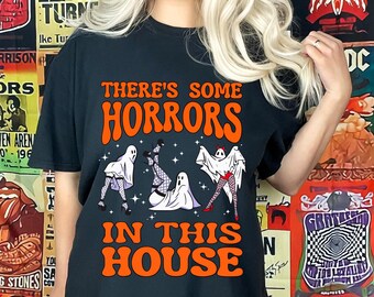 Funny Halloween Shirt: Spooky Horrors Party Tee