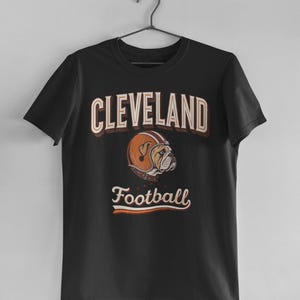 Cleveland Football Vintage Shirt, Retro Cleveland Football Shirt, Cleveland Fan shirt, Game Day, Browns Gear, Browns Football